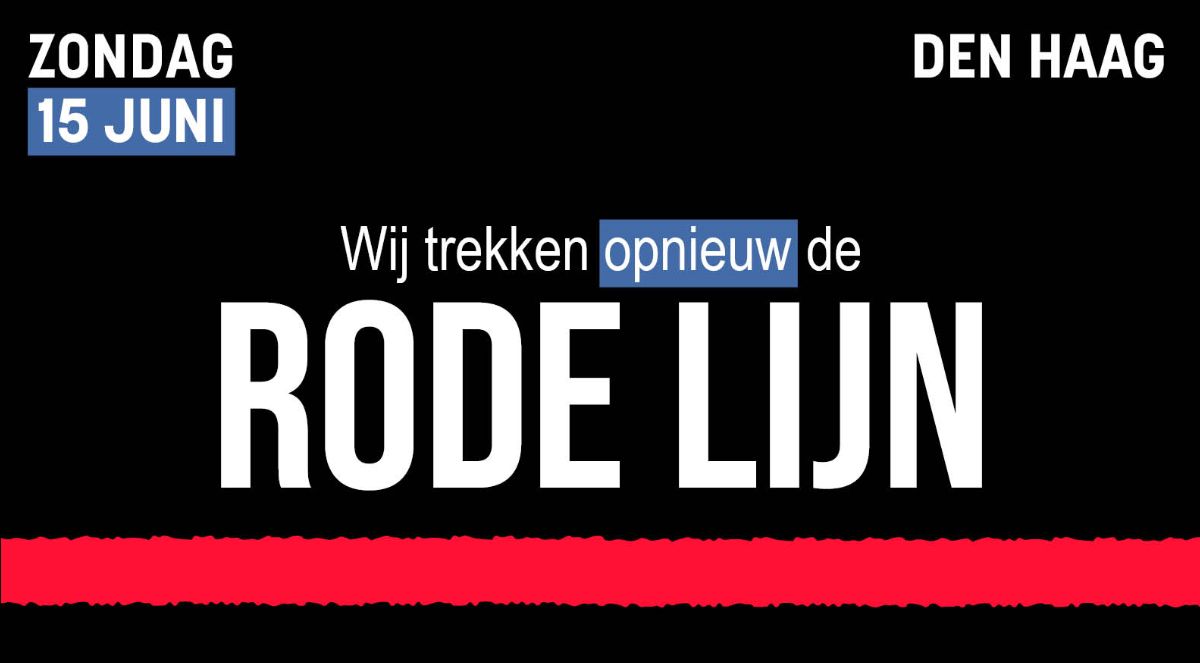 Op 15 juni gaat Nederland opnieuw de straat op: stop de genocide op de Palestijnen