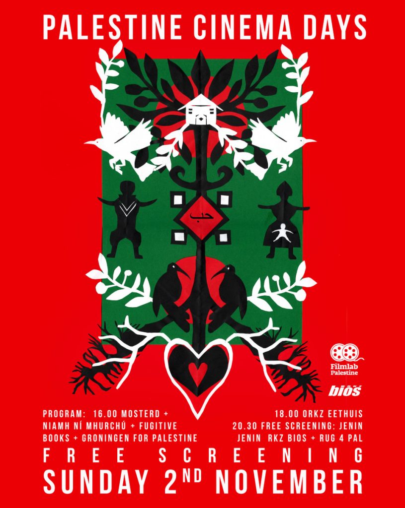 Palestina weekend bij RKZ bios van 1 t/m 3 november